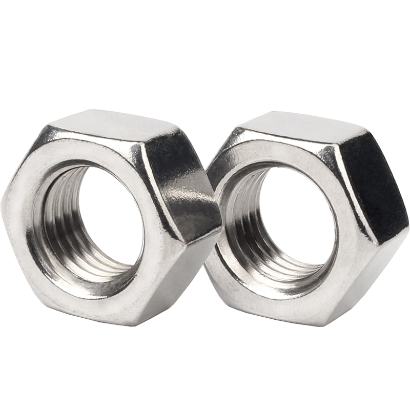 GUWANJI hexagonal nut stainless steel nut hexagonal nut screw nut 304 hexagonal nut M14 20 pieces/pack
