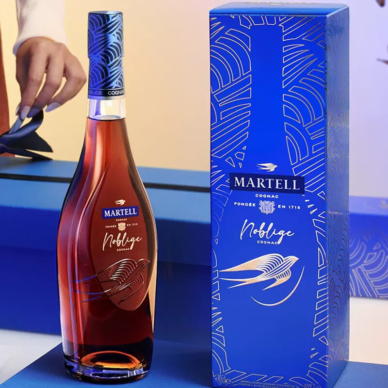 Martell Mercier 1000ml new packaging French imported wine Cognac Baoshuhang 1000mL 1 bottle
