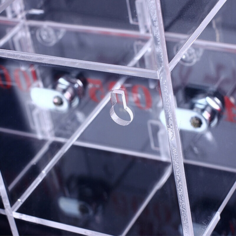 Jingku KINKOCCL factory mobile phone storage box transparent acrylic mobile phone storage cabinet storage box tinder box mobile phone storage cabinet JKCFGY06 10-door storage cabinet can be customized