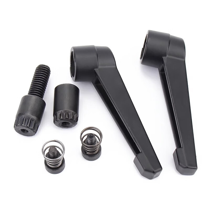 Jinchao adjustable position tightening handle screw 7-shaped rotating handle L-shaped ratchet self-locking wrench bolt M5M10M16 M6*25 (external thread) (2 pieces)