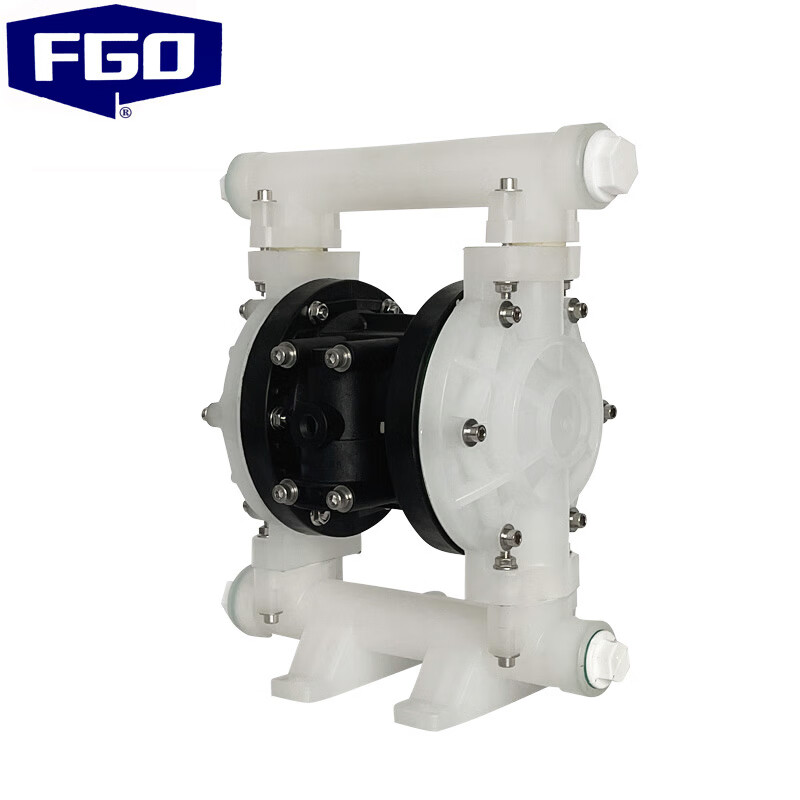 FGO pneumatic diaphragm pump high performance engineering plastic PP + Teflon diaphragm EGQBY-20SF DN20 flow rate 2m3/h