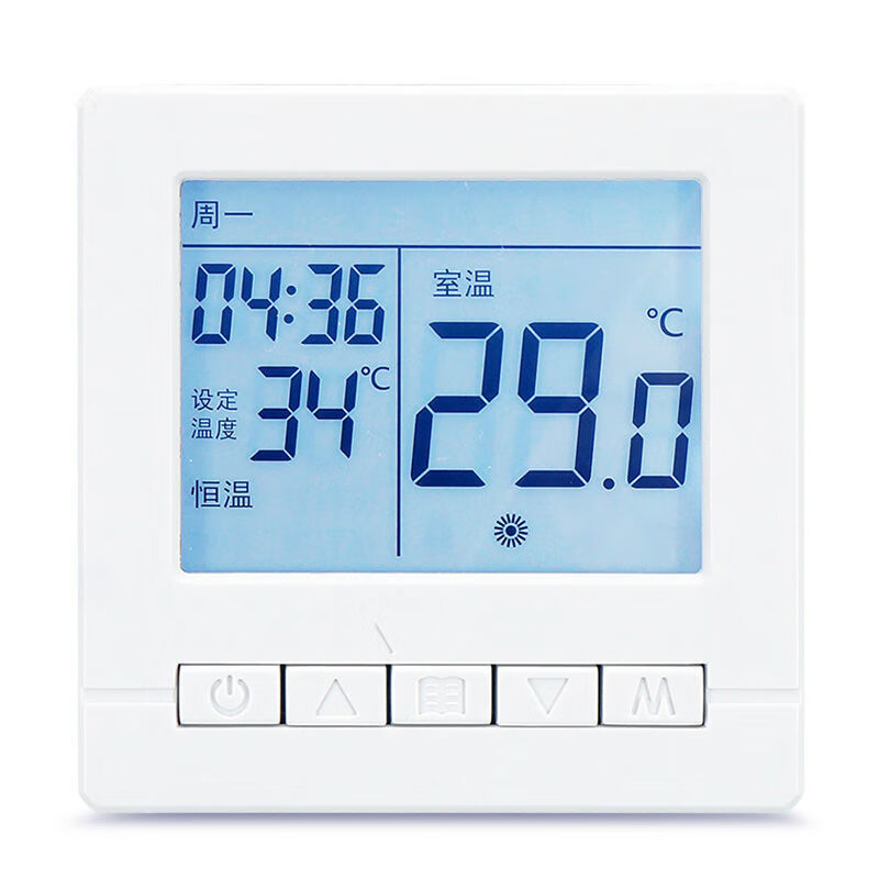 Intelligent electric floor heating thermostat electric heating wifi thermostat carbon fiber heating cable electric floor heating temperature control switch ordinary WIFI