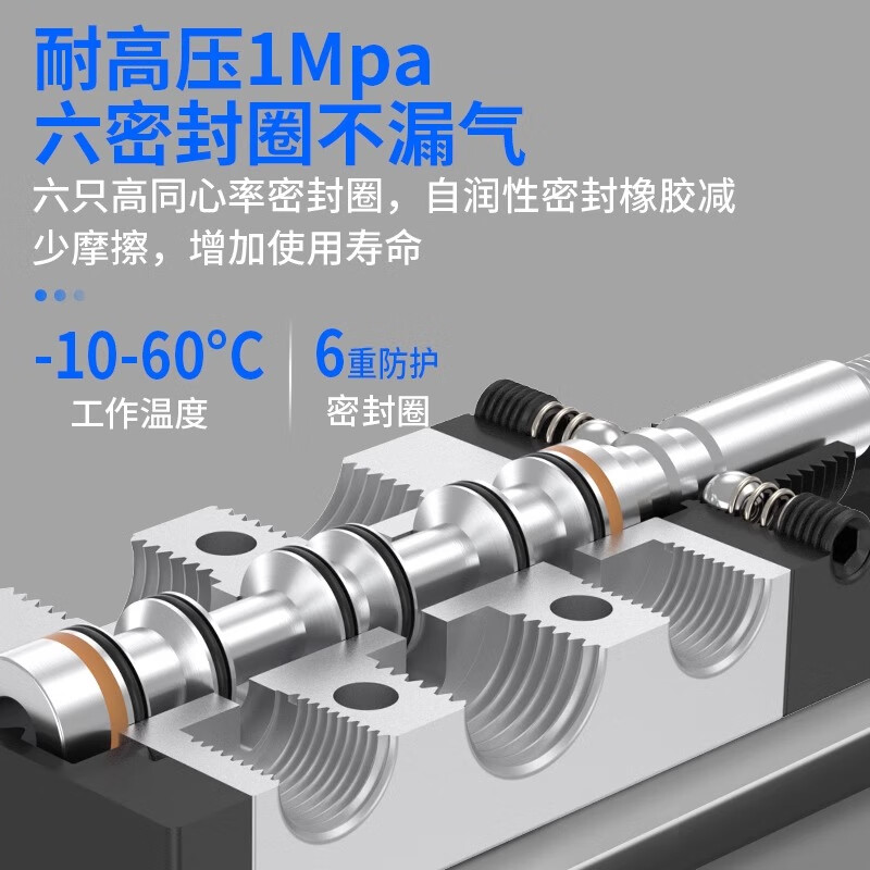 Haozhen pneumatic switch hand valve 4H210-08 reversing mechanical valve cylinder switch valve pneumatic control hand valve economical model 3R210-08