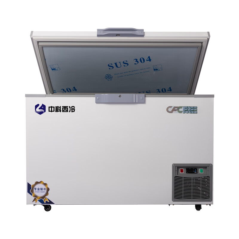 Zhongke Xileng ultra-low temperature freezer minus 80 degrees small scientific research biological laboratory refrigerator medical vaccine plasma medicine freezer minus 60 dry ice industrial parts cryogenic-40 quick freezer 390L (1500x750x900mm) -65 degrees (-25 to -65 degrees adjustable)