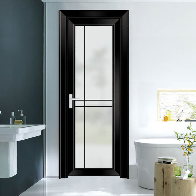 Vinoa bathroom door single door toilet door aluminum alloy door Changhong glass door toilet door shower room door flat door Please provide specific dimensions when ordering customized products