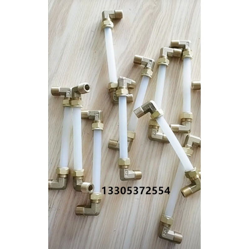 Customized Komatsu excavator accessories-7-8-8M0 original hydraulic oil tank scale oil level gauge oil dipstick tube observation tube hydraulic oil scale set