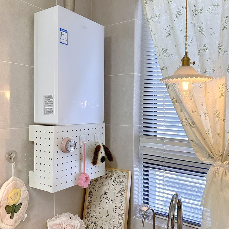 Haier non-cold feeling KL5MAX 16-liter full-range 7A first-level constant temperature, first-level silence, supercharged large water volume, white crystal panel, natural gas water heater