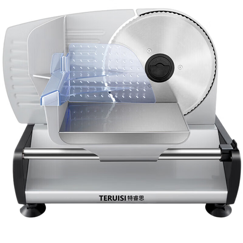 TERUISI meat slicer, mutton roll slicer, meat slicer, meat planer, electric household small planed beef fat beef roll machine, lemon ham bread, fruit and vegetable meat cutting tool SL-518