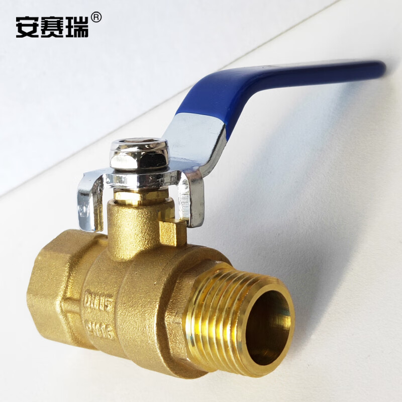 Ansery Brass ball valve with internal and external threads National standard internal and external thread ball valve DN15 4 points 22413