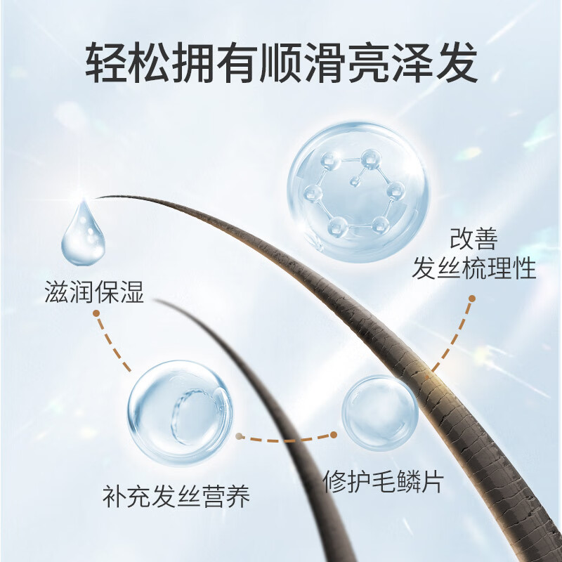 Bee Flower Smooth Conditioner Moisturizes and Repairs Dry and Frizzy Hair for Women and Men Long-lasting Fragrance Moisturizing Hair Lotion Official Genuine Silk Peptide 1L*2 Bottles