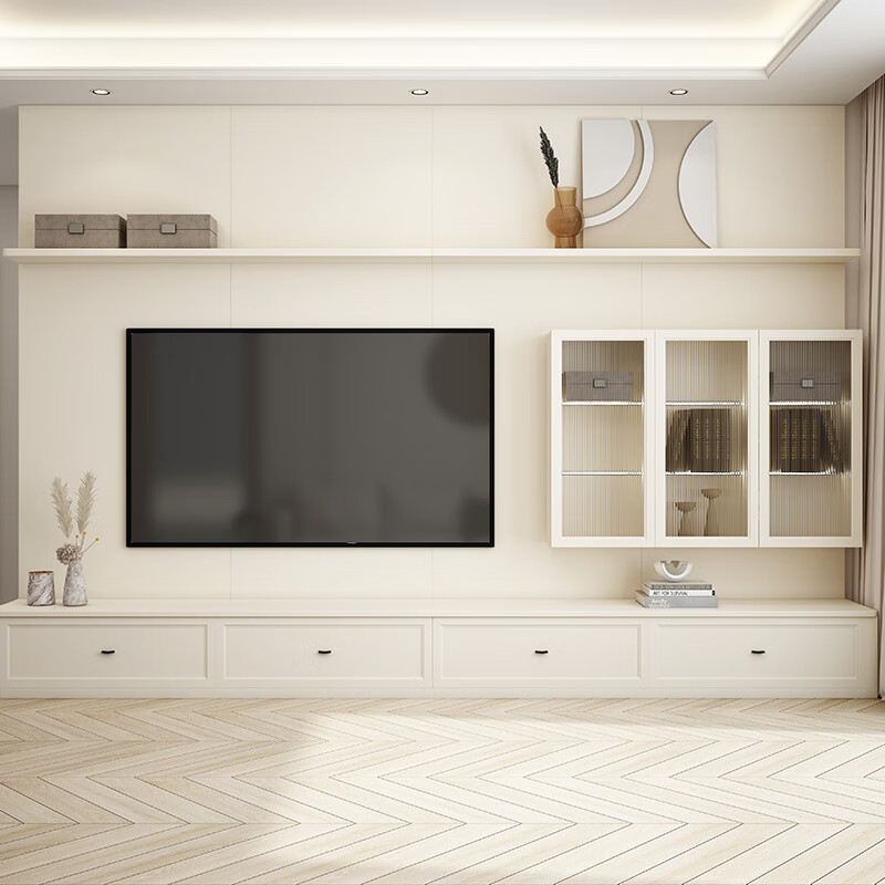 Sophia wardrobe European style bedroom combination home wardrobe multi-functional wardrobe cloakroom sideboard TV cabinet red wine cabinet 5 packages