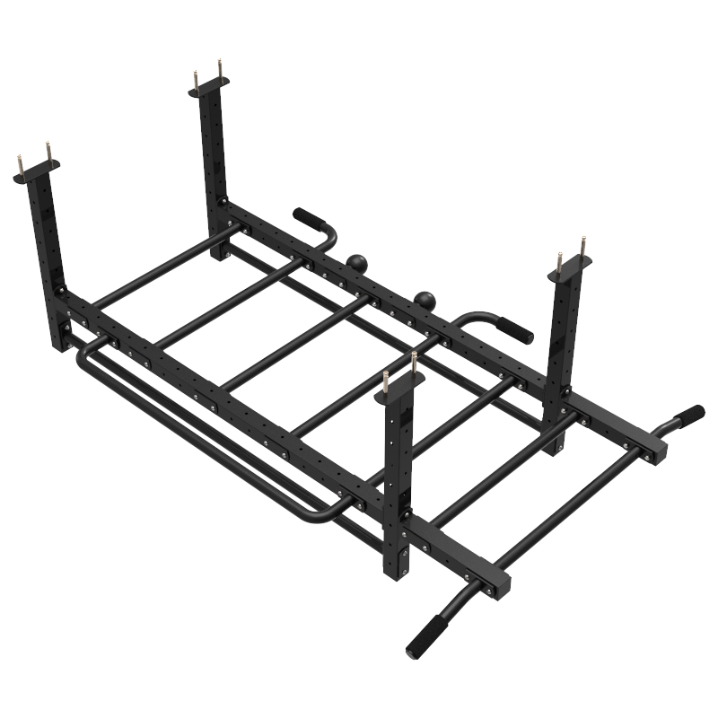 EASTSCOPE double-layer ladder climbing ladder personal training fitness comprehensive training pull-up aerial yoga rib rack K830-6 ladder