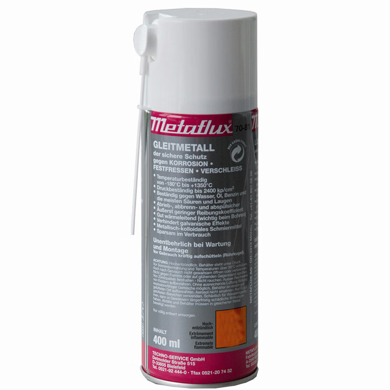 METAFLUX 70-81 titanium metal lubricant spray 70-81
