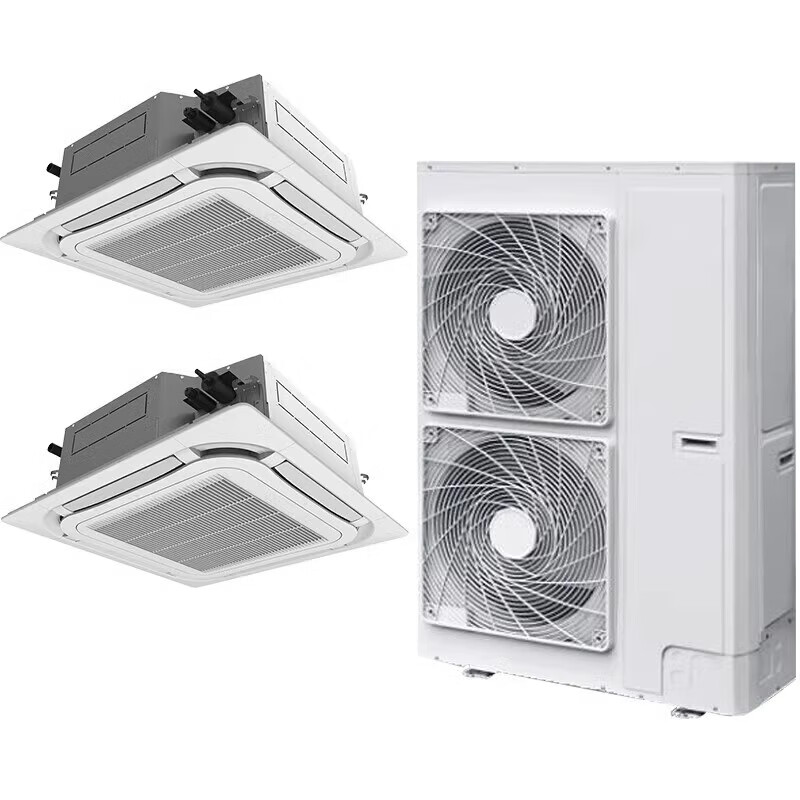 Gree air conditioning ceiling unit large 10 HP one-to-two central air conditioner variable frequency cooling and heating embedded large 5 HP duct type multi-split large 3 HP patio machine 10 HP three-level energy efficiency variable frequency cooling and heating one to two (5 HP + 5 HP) with installation