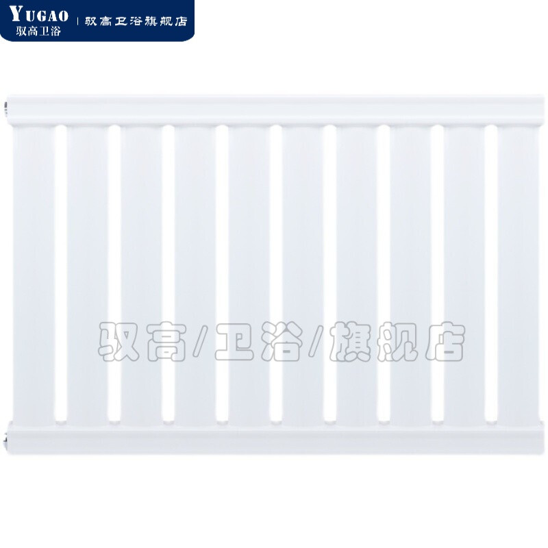 Yugao radiator household water heating thickened coal-to-gas 8050 engineering sheet steel wall-mounted radiator 8050 thickened - center distance 600*6 columns (length 60 cm)