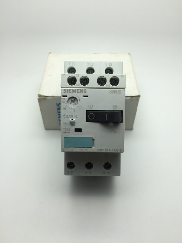 Siemens imported motor protection circuit breaker 3RV1021-1KA10 3RV1021-1KA15