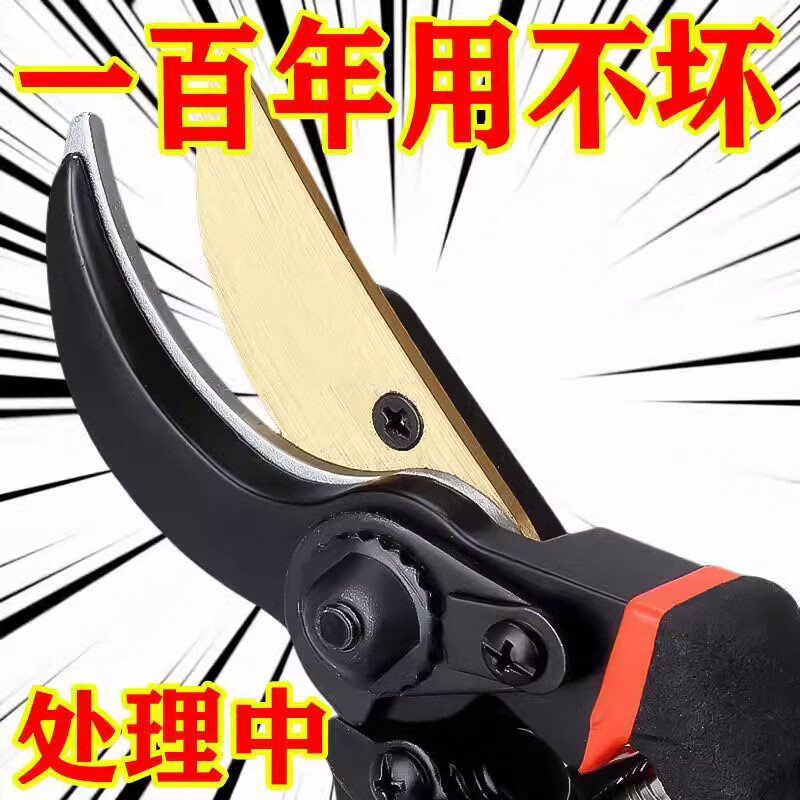Dongjiu branch cutting scissors, fruit tree pruning shears, garden thick branch scissors for cutting branches, floral pruning shears for picking fruits, pruning shears with handle sheaths