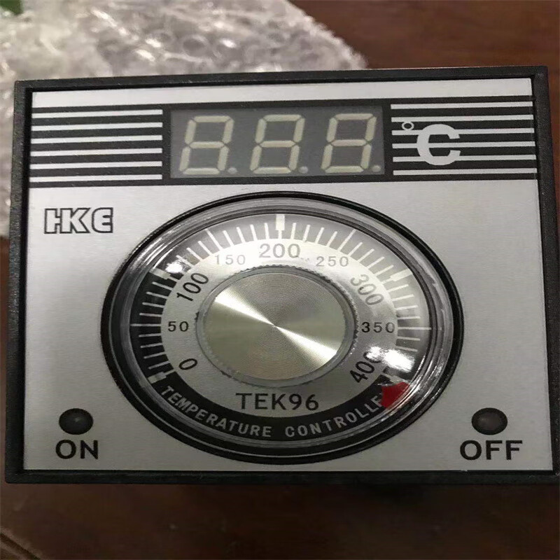 Ouhuayuan HKE gas oven temperature control meter thermostat temperature digital meter temperature controller TEK96 oven temperature controller temperature control silver + thermocouple