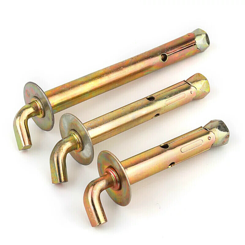 Electric water heater expansion screw hook original accessories heavy-duty fixed extended wall expansion bolt H customized dsn M10*100 (90 degree load-bearing 100L (two pack)