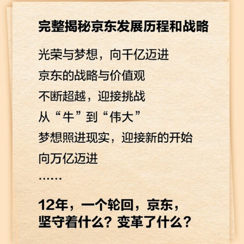 Creating JD.com Liu Qiangdong explains his entrepreneurial journey Li Zhigang CITIC Publishing House