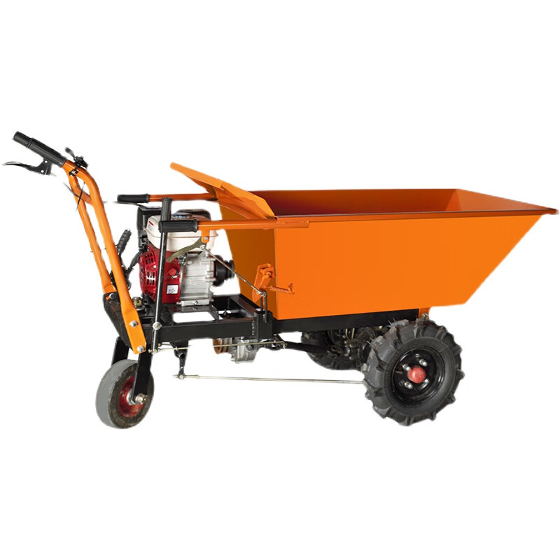 Ji Litian small diesel gasoline agricultural orchard construction site breeding mortar climbing cargo handler overturned ash bucket tricycle domestic power gasoline engine