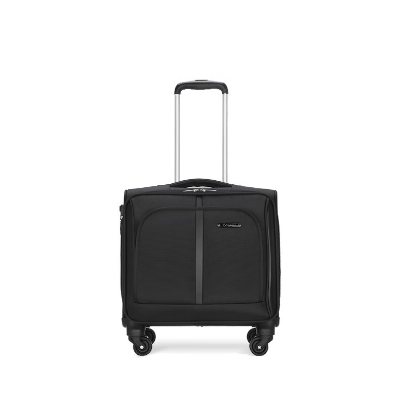 Diplomat diplomat DEF-1551G suitcase business universal wheel business aviation boarding suitcase black 16 inches