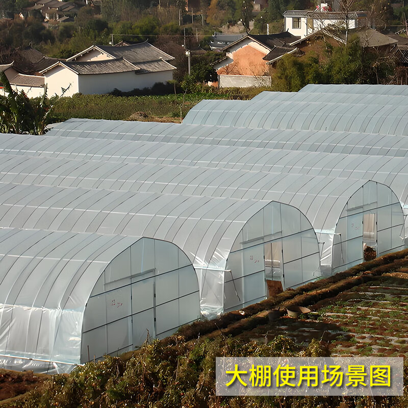 Yuanxing (YUANXING) plastic film thickened transparent plastic cloth rainproof cloth decoration dustproof insulation film greenhouse film waterproof cloth 8 wires 2*2