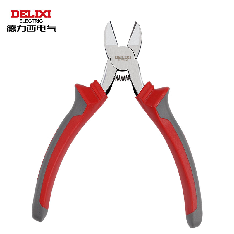 Delixi Electric high carbon steel diagonal nose pliers for home use 6 inches 160mm