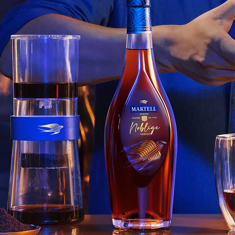 Martell Mercier 1000ml new packaging French imported wine Cognac Baoshuhang 1000mL 1 bottle