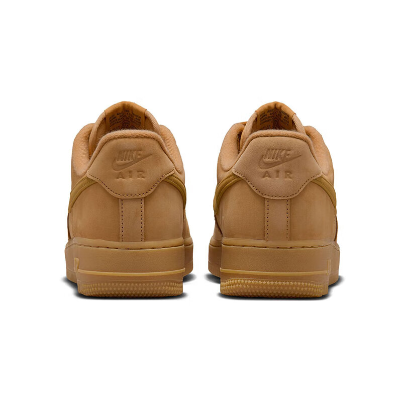 Nike NIKE Women's Air Force One AF1 New Year's Gift Sports Shoes FZ7372-200 Wheat Color 39
