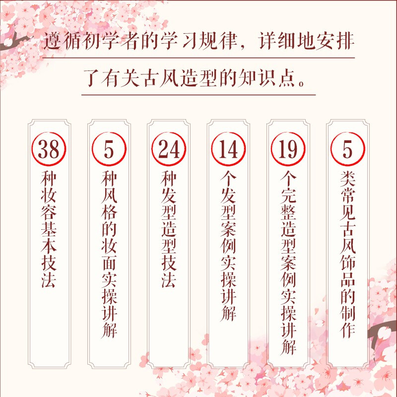 Ancient style makeup styling from beginner to proficient (produced by Shuyi Design)