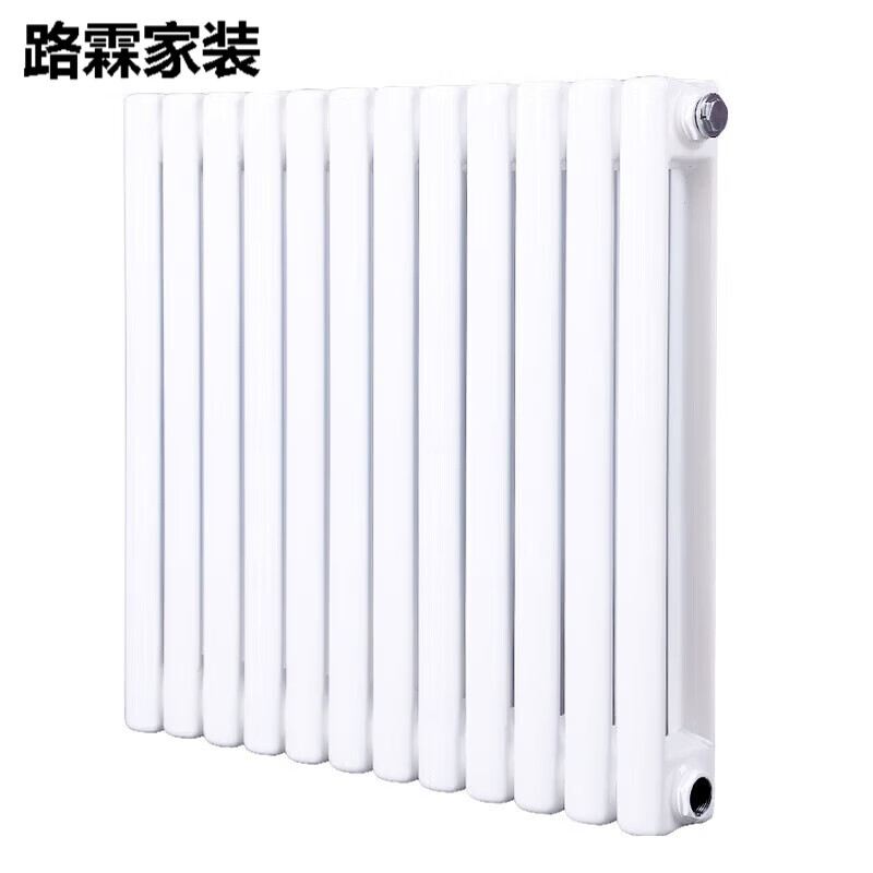 Shantou Lincun household radiator large water channel steel two-column radiator wall-mounted steel water heating radiator loose wall thickness 1.5 center distance 3000mm