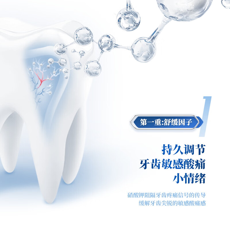Lengsuanling Specialized Anti-Sensitive Toothpaste Soothes Teeth Sensitivity, Protects Gums, Freshens Breath, Travel Size 30g