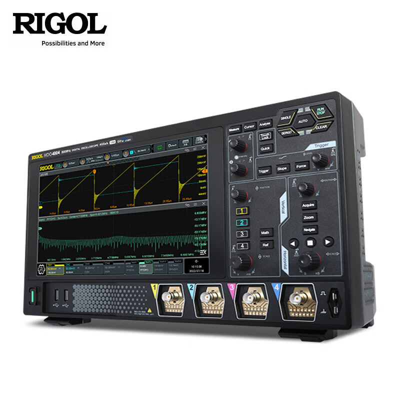 RIGOL Puyuan high-performance digital oscilloscope DHO4204 four-channel 200M bandwidth 4G sampling rate DHO4404 DHO4404 (four-channel 400M)