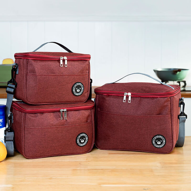 Zhangu refrigerated bag, portable cold storage, extra thick insulation bag, frozen lunch box bag, lunch box bag, outdoor insulated box, commercial stall bag, navy small size