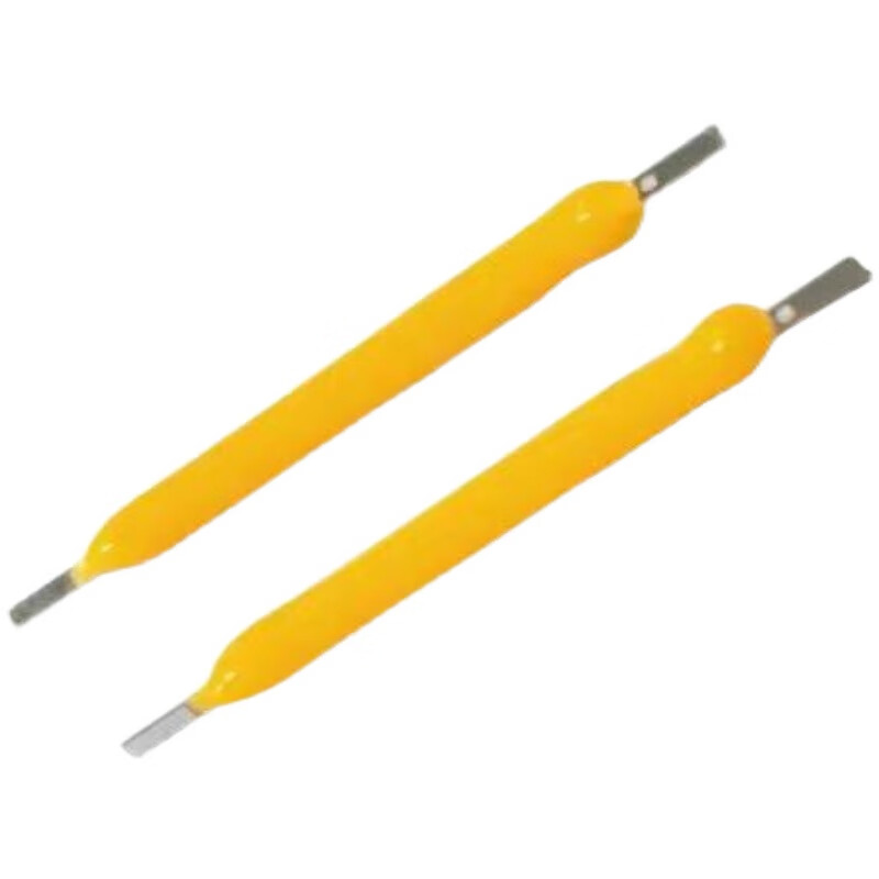 Ceramic filament retro anti-tungsten filament light source IY accessories 3v.5v warm white light gold 6v 700 warm light