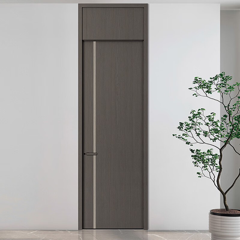 Paixiansen Wooden Door Paintless Bedroom Simple Modern Environmentally Friendly Paintless Door Translucent Oak No. 2