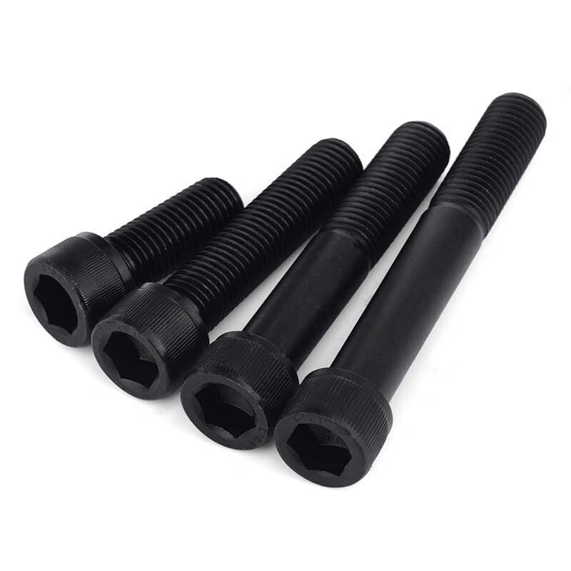 Jinggong (JINGGONG) 12.9 grade hexagon socket screws, high-strength cylindrical head screws, cup head bolts, full-thread high-strength national standard M6*25 (20 pcs)