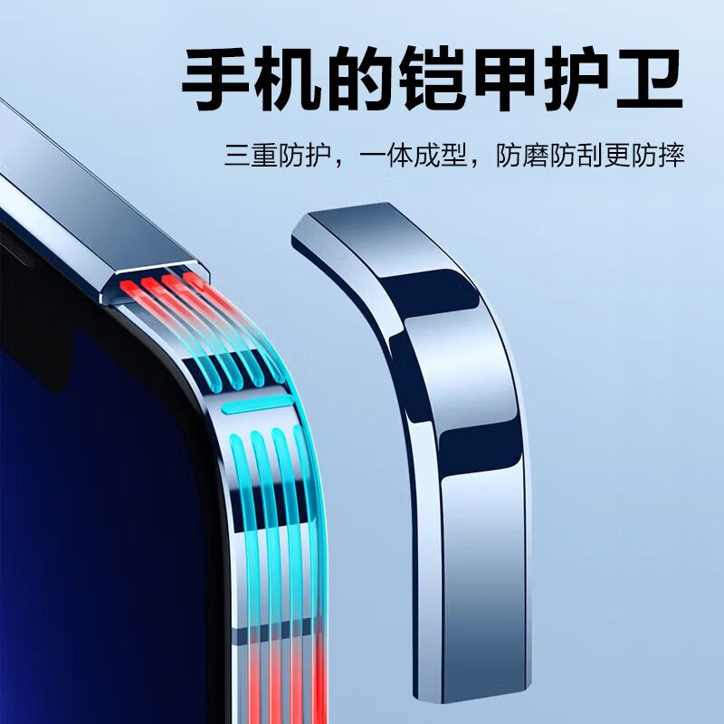 Pinsheng suitable for iPhone 13 mobile phone case, anti-fall protective shell, iphone13 protective cover, anti-fall lens protection mobile phone case, soft shell, transparent