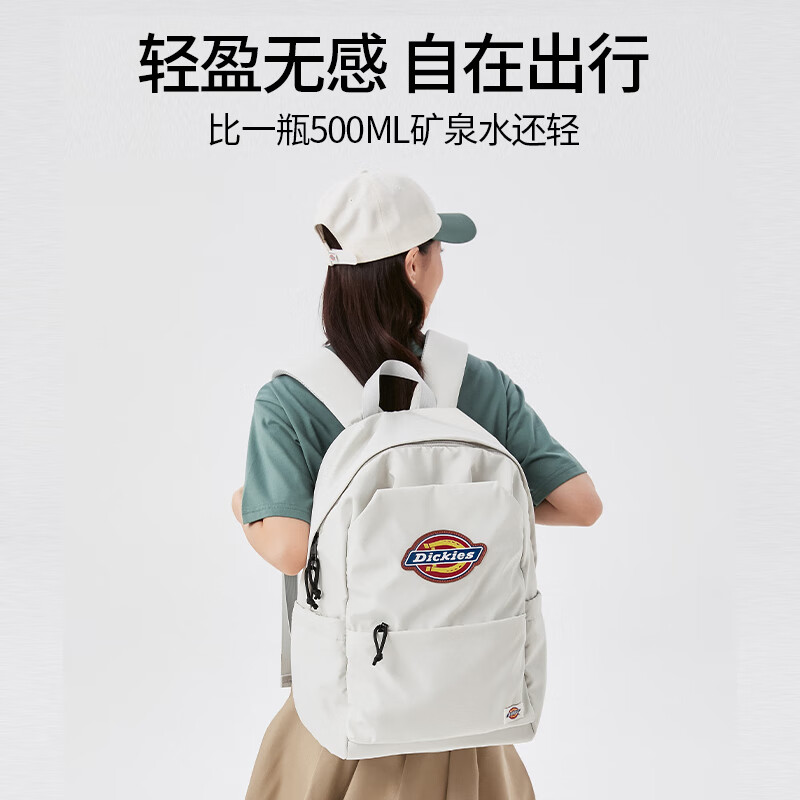 Dickies school bag junior high school student campus DK large capacity backpack outdoor storage travel bag casual canvas bag