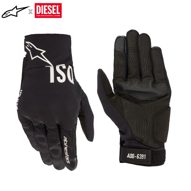Alpinestars SHOTARO a-star motorcycle gloves summer Diesel joint motorcycle riding gloves jet black bright red XL