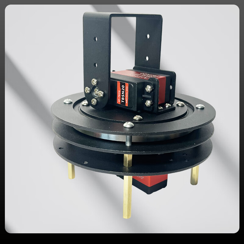 Zhu Xiaobao two-dimensional electric gimbal, two-degree-of-freedom gimbal, two-degree-of-freedom servo gimbal, TI cup electronic design competition customized model, gimbal one, 30kg PWM servo