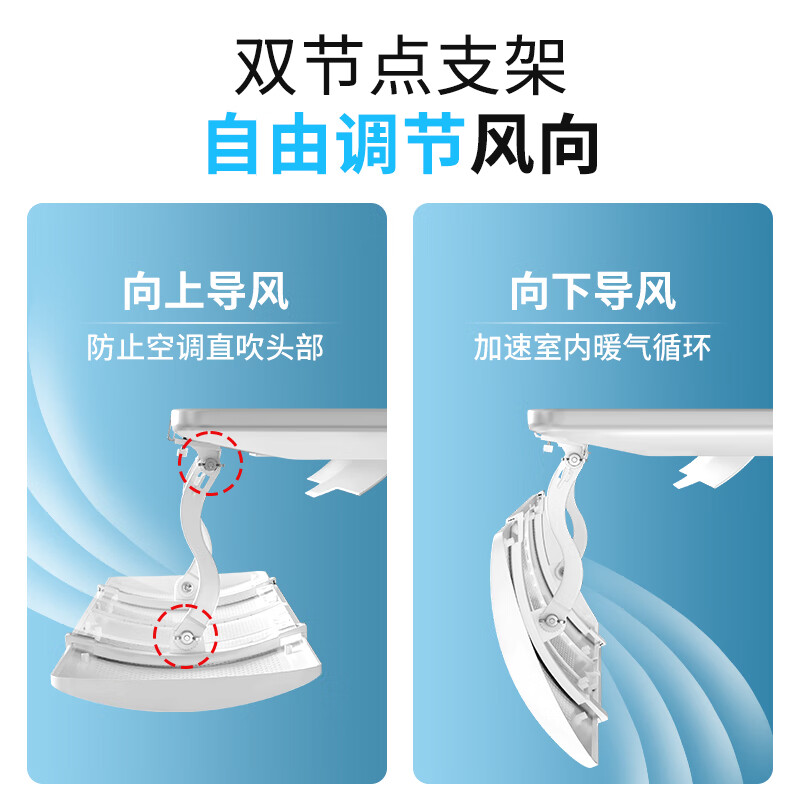 Miaoxinsi Gree central air conditioning windshield anti-direct blowing ceiling machine air outlet baffle ceiling machine universal wind guide windshield 1 pack length can be retracted 58-90cm
