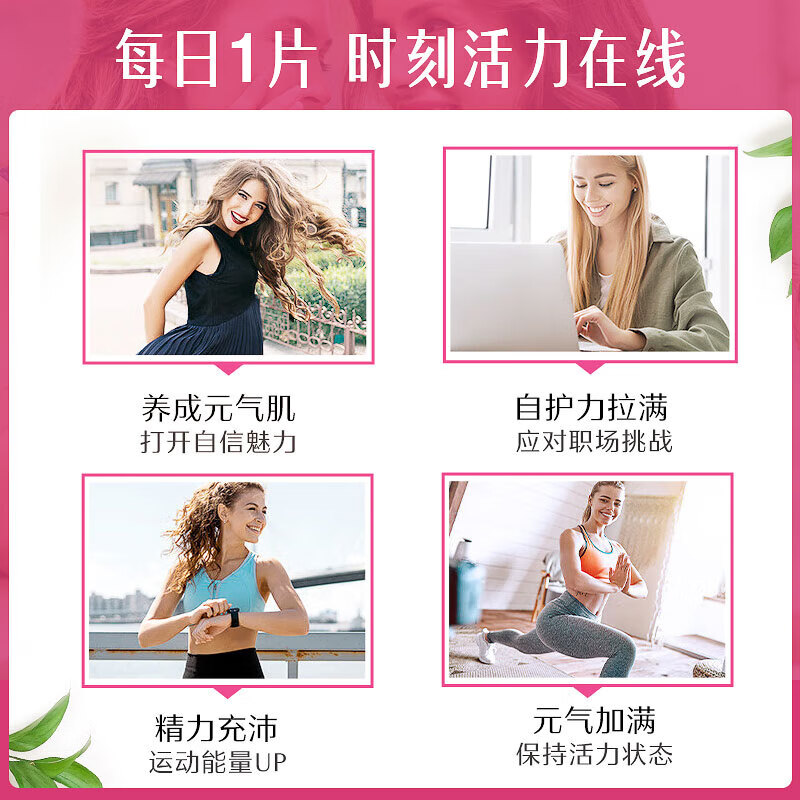 Swisse Women's Multivitamin Vitamin B Vitamin C Vitamin E Vitamin D Niacinamide Calcium Iron Zinc Nutrition Pack 120 Tablets/Bottle