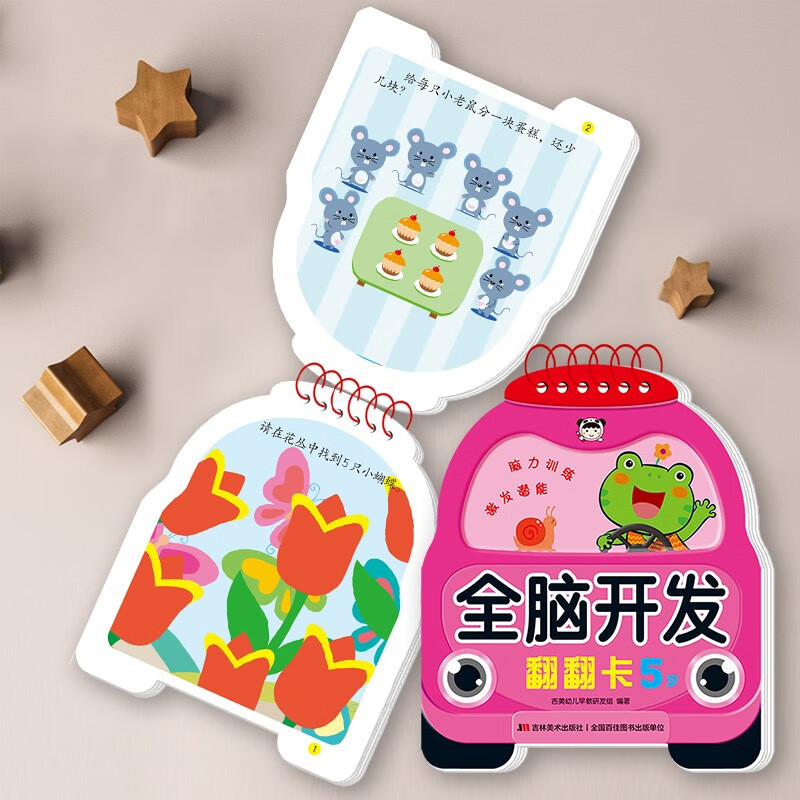 Whole brain development flip card (5 years old)