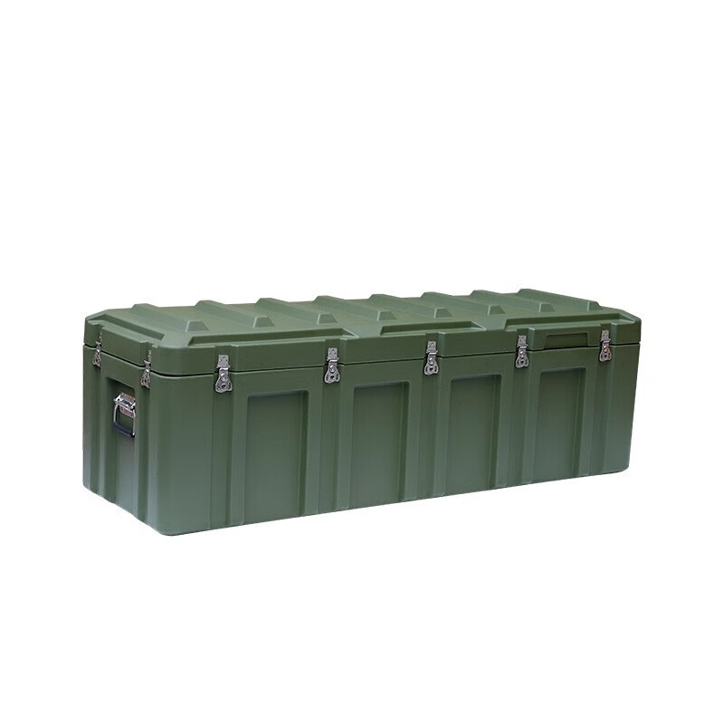 Jiuzhongshi rotational molding box outdoor vehicle storage tool equipment equipment storage box earthquake rescue war preparation material box length 1200*width 800*height 600mm empty box