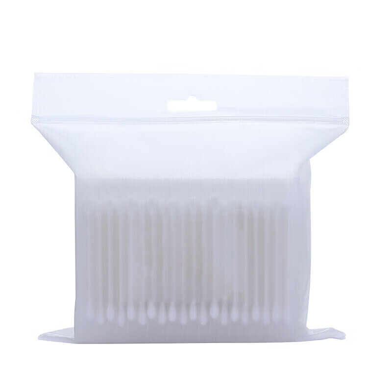 Baicaoyuan cotton swabs, makeup cotton swabs, cotton swabs, multi-purpose ear cotton swabs, single individually packaged 500 cotton swabs