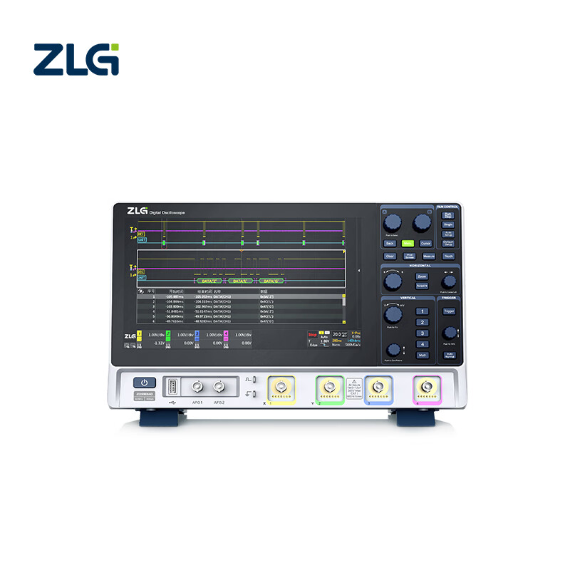ZLG Zhiyuan Electronics analytical handheld oscilloscope four-channel 500M bandwidth intelligent hardware ZDS5054D ZDS5054D