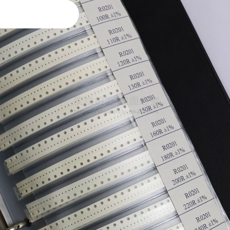 0201 0402 0603 0805 1206 1210 SMD high frequency wire wound inductor package sample component booklet 0402 SMD filter magnetic beads 21 kinds of 25 each