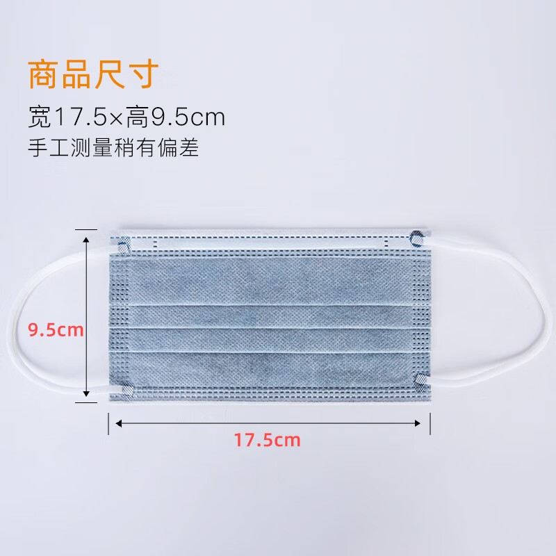 Shimeijia five-layer disposable activated carbon mask to prevent formaldehyde odor in the decoration office (individually packaged)